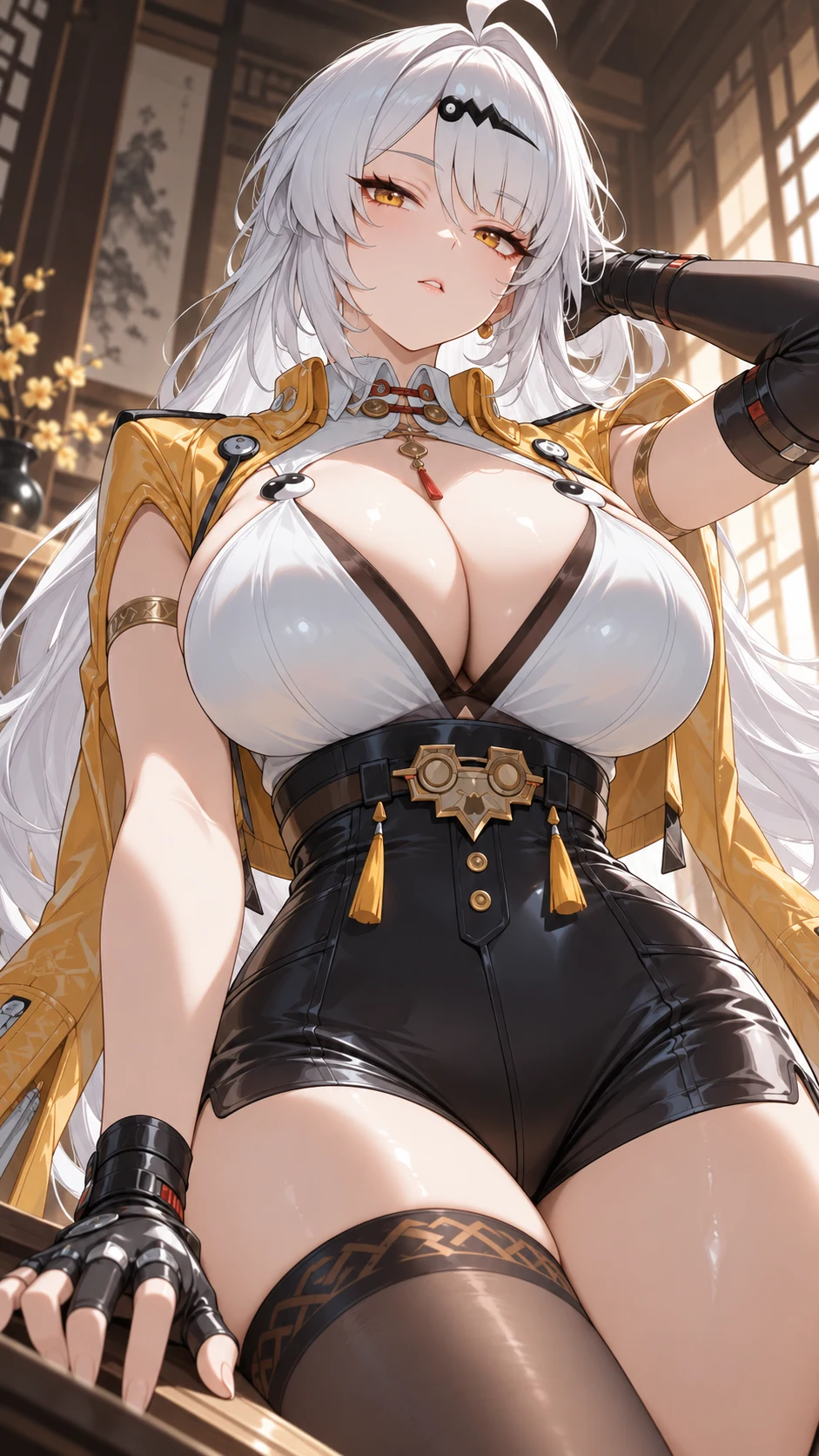 Yixuan · Zenless Zone Zero · potret karakter AI