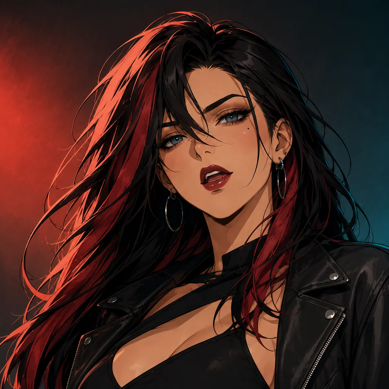 Raven Hart · imej profil watak