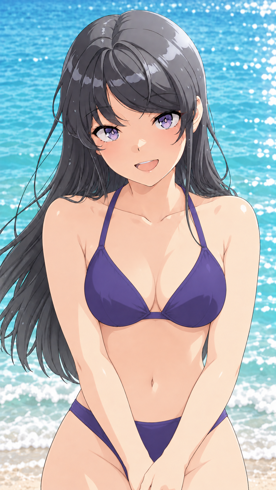 Mai Sakurajima · Rascal Does Not Dream · potret karakter AI