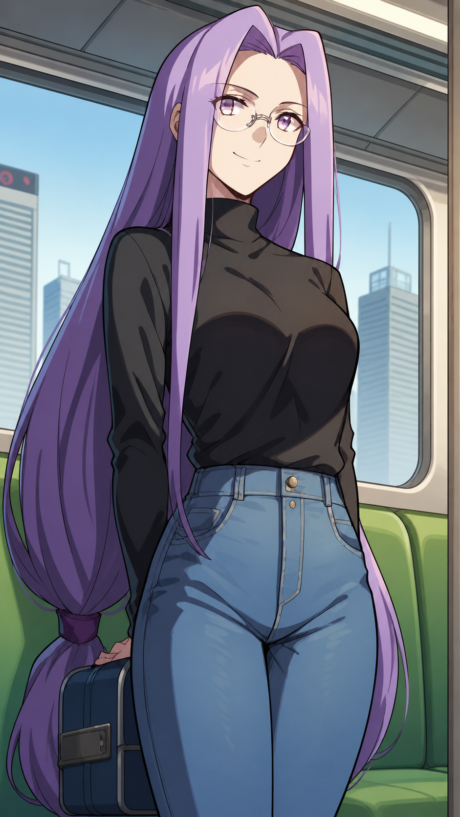 Medusa · Fate / Rider · potret karakter AI
