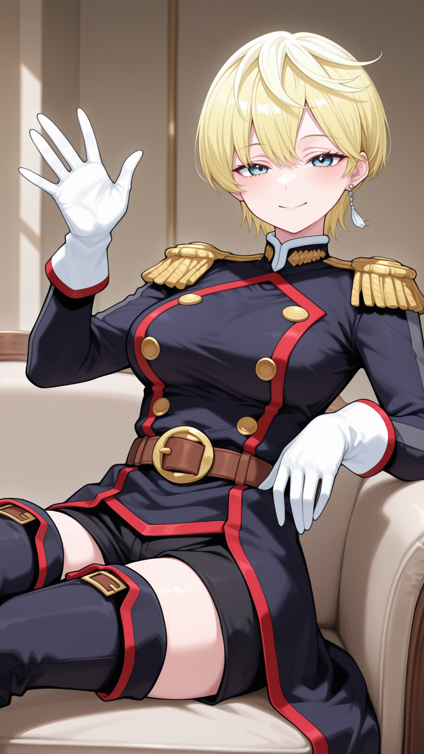 Tenka Izumo · Chained Soldier · potret karakter AI